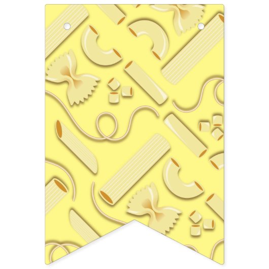 Bannière À Fanions Nouilles Pasta Enfant 1er Anniversaire fête Italie (Premier drapeau)