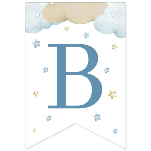 Bannière À Fanions Nous Pouvons Attendre Rapidement Jumeau Bébé Bébé  (Deuxième drapeau)