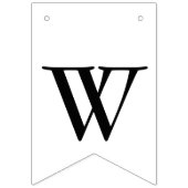 Bannière À Fanions Nous Sommes Mariés Rustique Mignonne Mariage Bund (Deuxième drapeau)