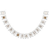 Bannière À Fanions Nouveau Chapitre - Pile de livres fleur sauvage 'B (Tout)