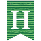 Bannière À Fanions Nouvel anniversaire de la pastèque Super Cute (Deuxième drapeau)