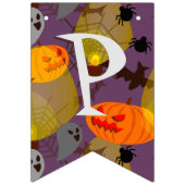 Bannière À Fanions Nuits d'Halloween (Troisième drapeau)