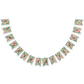 Bannière À Fanions Obtention du diplôme rose de feuille de (Tout)