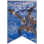 Bannière À Fanions Ocean Dreaming Aboriginal Art Bunting (Troisième drapeau)