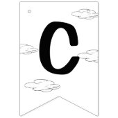 Bannière À Fanions Oh, Les Endroits Où Tu Vas Aller ! Graduation rétr (Deuxième drapeau)