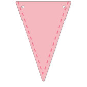 Bannière À Fanions Oh What Fun to be ONE Pink & Gold First Birday (Deuxième drapeau)