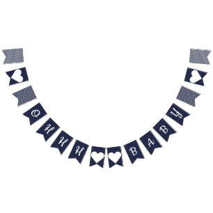 Bannière À Fanions Ohhh Baby Nautical Bunting