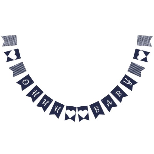 Bannière À Fanions Ohhh Baby Nautical Bunting (Tout)