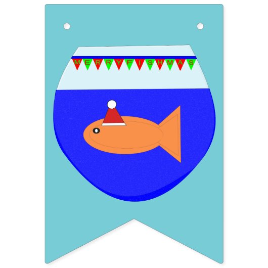 Bannière À Fanions Oiseau de Noël (Premier drapeau)