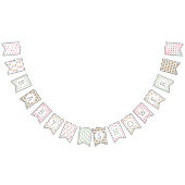 Bannière À Fanions Oiseaux baby showers (Tout)