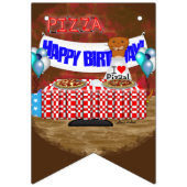 Bannière À Fanions Oliver The Otter est 6 Years Old ! Joyeux annivers (Troisième drapeau)