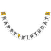 Bannière À Fanions ONE Happy Dude Birthday Banner (Tout)