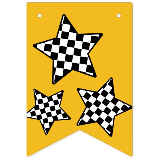 Bannière À Fanions ONE Happy Dude Birthday Banner (Premier drapeau)