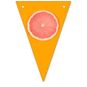 Bannière À Fanions Orange, pamplemousse et citron (Premier drapeau)