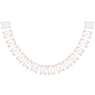 Bannière À Fanions Our Little Wildflower Birthday Banner