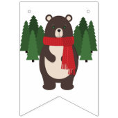 Bannière À Fanions Ours Woodsy (Premier drapeau)