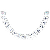 Bannière À Fanions Out to Space Customizable Birthday (Tout)