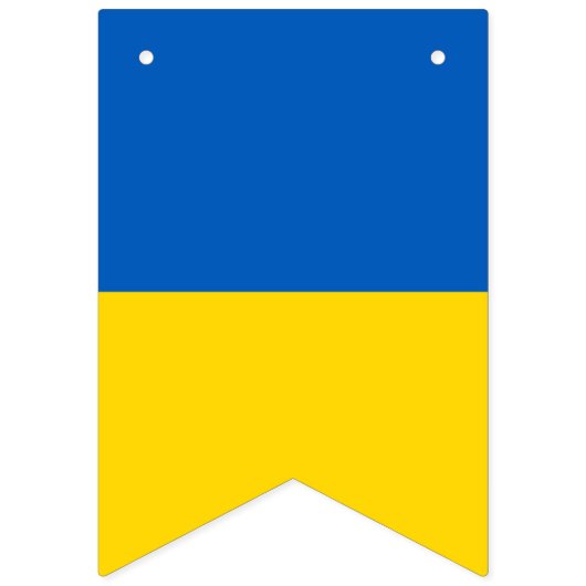 Bannière À Fanions PAIX ukrainienne (Deuxième drapeau)