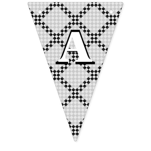 Bannière À Fanions Panier d'échecs (Troisième drapeau)