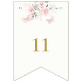 Bannière À Fanions Papillon rose Quinceañera (Deuxième drapeau)