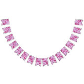 Bannière À Fanions Papillons Aquarelle Magenta Rose (Tout)