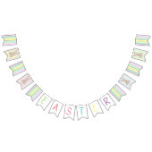 Bannière À Fanions Pâques (Tout)