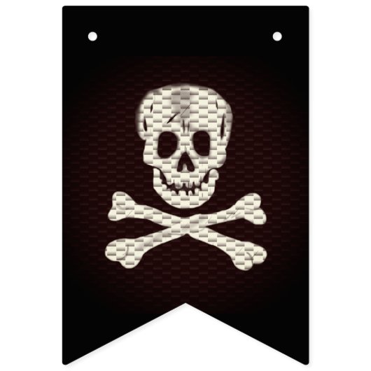 Bannière À Fanions Parlez comme une journée de pirates (Deuxième drapeau)