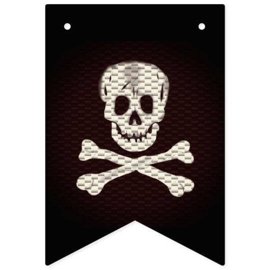 Bannière À Fanions Parlez comme une journée de pirates (Premier drapeau)