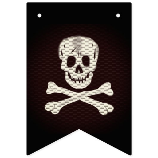 Bannière À Fanions Parlez comme une journée de pirates (Troisième drapeau)