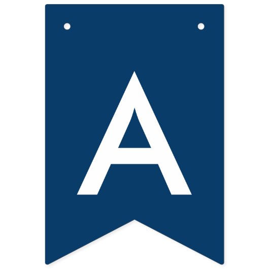 BANNIÈRE À FANIONS PARTI BACHELOR (Troisième drapeau)