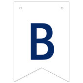 BANNIÈRE À FANIONS PARTI BACHELOR (Deuxième drapeau)