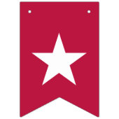 BANNIÈRE À FANIONS PARTI BACHELOR (Premier drapeau)