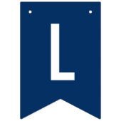 Bannière À Fanions Parti d'anniversaire de la République dominicaine (Troisième drapeau)