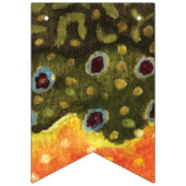 Bannière À Fanions Parti de la pêche à la truite (Premier drapeau)