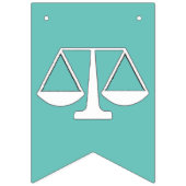 Bannière À Fanions Parti de l'avocat créatif (Premier drapeau)