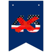 Bannière À Fanions Parti de l'impeachment de Trump (Premier drapeau)