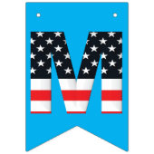 Bannière À Fanions Parti de l'impeachment de Trump (Deuxième drapeau)