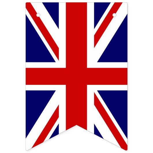 Bannière À Fanions Parti de mariage anglais Union Jack (Deuxième drapeau)