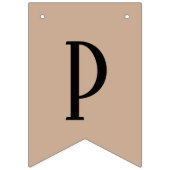 BANNIÈRE À FANIONS PARTI RETRAITE (Troisième drapeau)