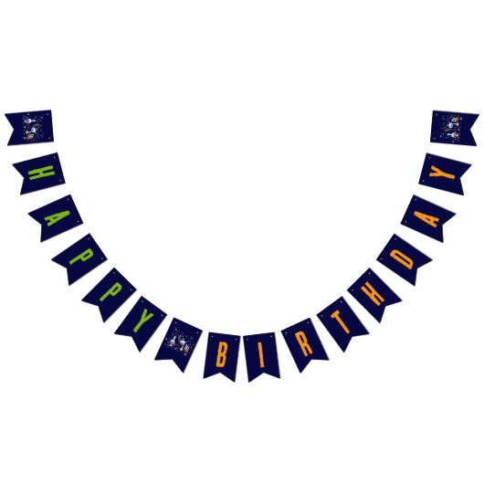 Bannière À Fanions Parti scientifique (Tout)