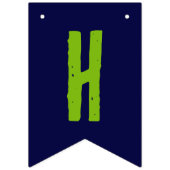 Bannière À Fanions Parti scientifique (Deuxième drapeau)