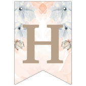 Bannière À Fanions Parties scintillant d'anniversaire Princess de lux (Deuxième drapeau)