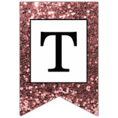 Bannière À Fanions Parties scintillant rose Or Lier Le Knot Photo (Deuxième drapeau)