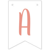 Bannière À Fanions Pastel Boho Rainbow Girls Joyeux anniversaire (Troisième drapeau)