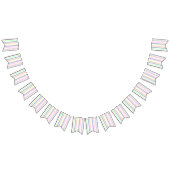 Bannière À Fanions Pastel de Pâques (Tout)