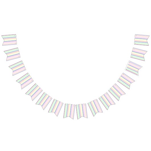 Bannière À Fanions Pastel de Pâques (Tout)