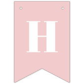 Bannière À Fanions Pastel Rainbow Kids Joyeux anniversaire (Deuxième drapeau)