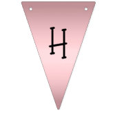 Bannière À Fanions Pastel Safari Animaux Personnalisés Anniversaire (Deuxième drapeau)