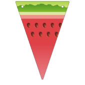 Bannière À Fanions Pastèque (Troisième drapeau)
