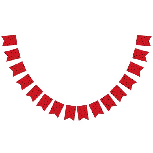 Bannière À Fanions Pastèque (Tout)